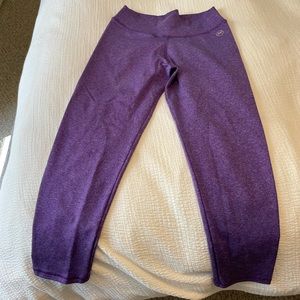 Abs2b purple scrunch booty leggings